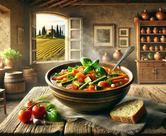 Minestrone soup