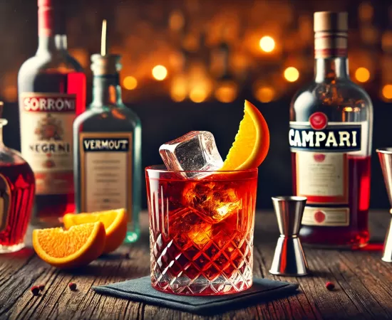 Negroni cocktail