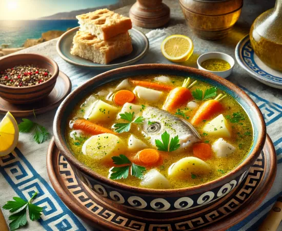 Psarosoupa (Greek Fish Soup)